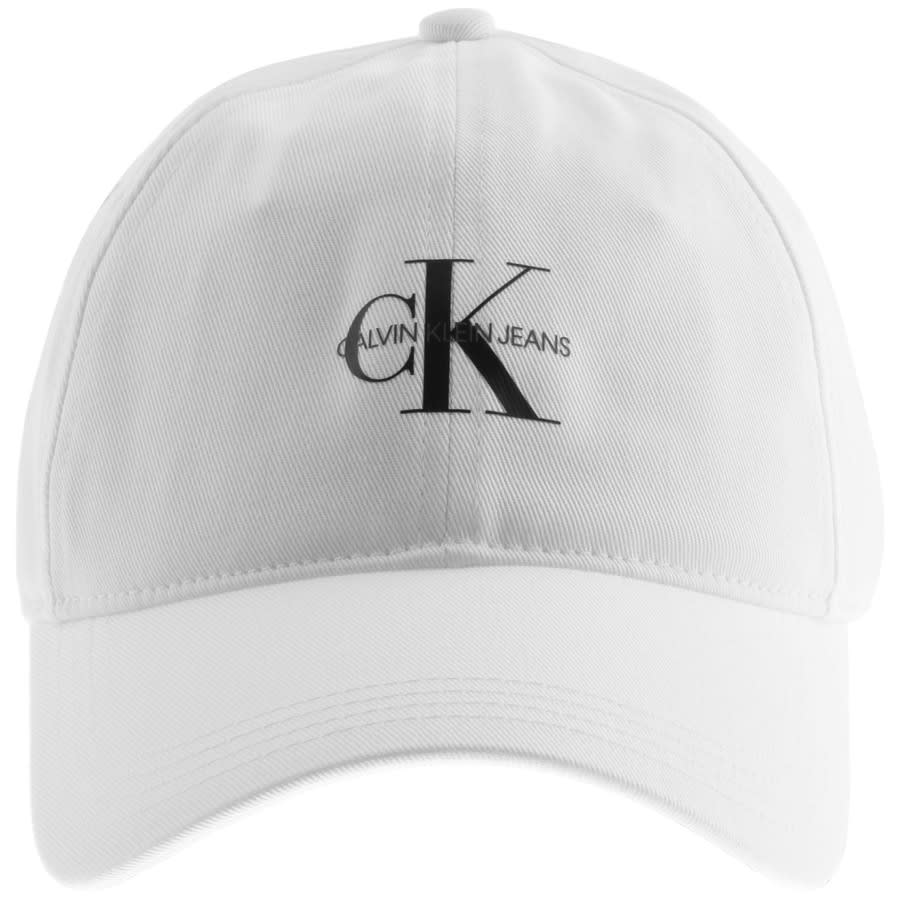 Alternative Image for ProductCalvin Klein Jeans Monogram Logo Cap White1